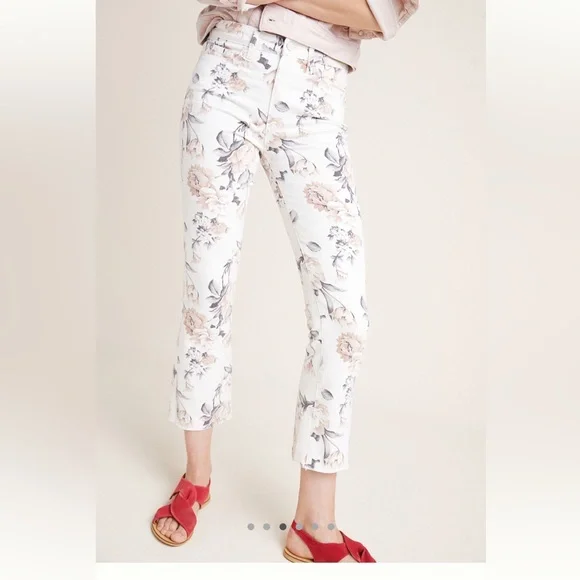 Paige Colette Crop Flare Denim - Picture 1 of 10